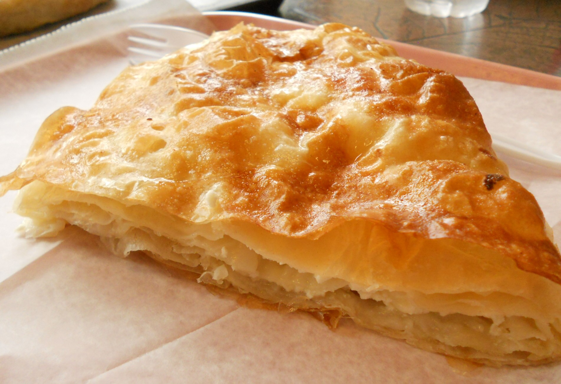 Albanian Kosovar cheese burek at Dukagjini Burek Bronx NYC « United