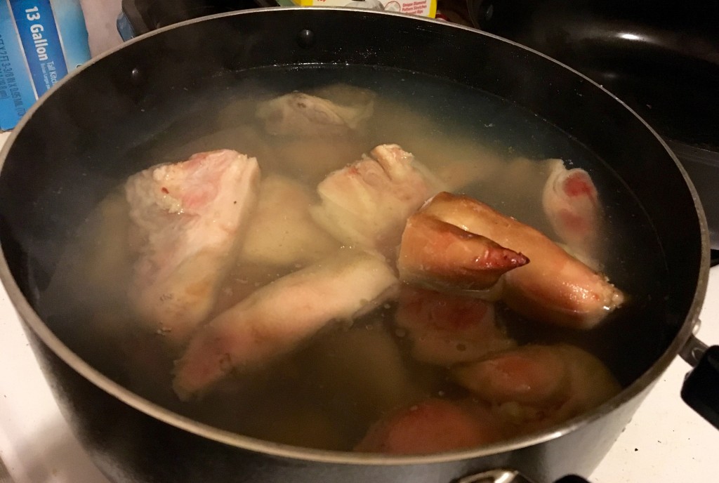 ... and pig's feet