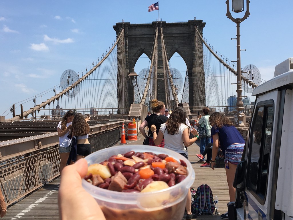 East Timor cuisine in New York City Brooklyn Bridge