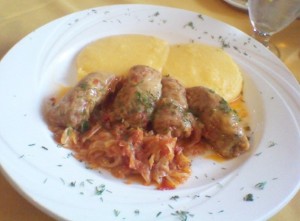 Romanian national dish -- sarmale