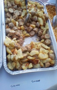 Swedish salmon sausage nyc