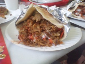 Turkish doner kebab/gyro in NYC