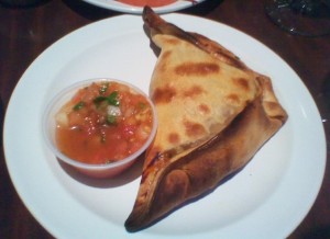 Chilean empanada de pino in NYC