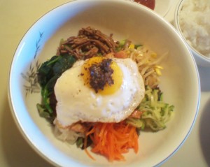 Korean bibimbap in Queens