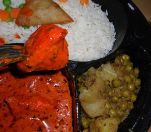 British chicken tikka masala at Brick Lane Curry House Too NYC