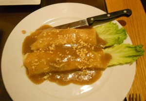lumpia at Ihawan 2 Filipino restaurant NYC