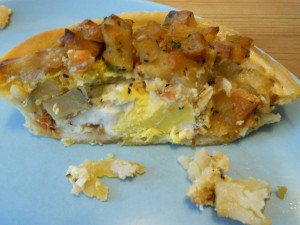 Australian brekkie pie at Tuck Shop NYC