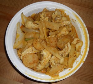Cambodian karry tuek from NYC food truck
