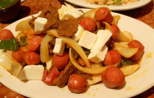 pique a lo macho at NYC Bolivian restaurant