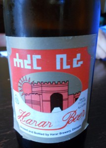 Harar Ethiopian Beer at Massawa NYC restaurant