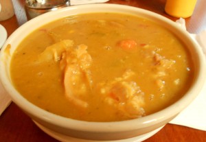 sancocho de pata at Panamanian retaurant in NYC