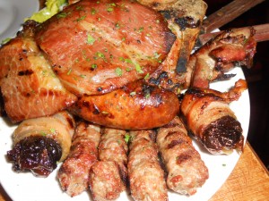 Serbian cevapi at Kafana Restaurant NYC