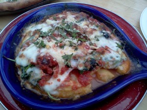 polenta at Finn's Pizza in Homer, AK