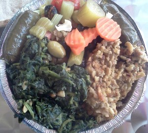 Lebanese food at Kalustyan's NYC