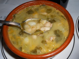 Spanish caldo gallego at Casa Galicia restaurant NYC