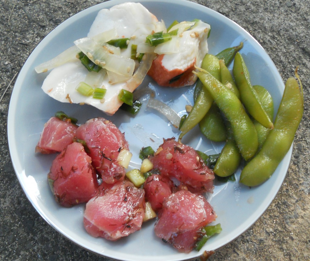 Hawaiian poke from Foodland
