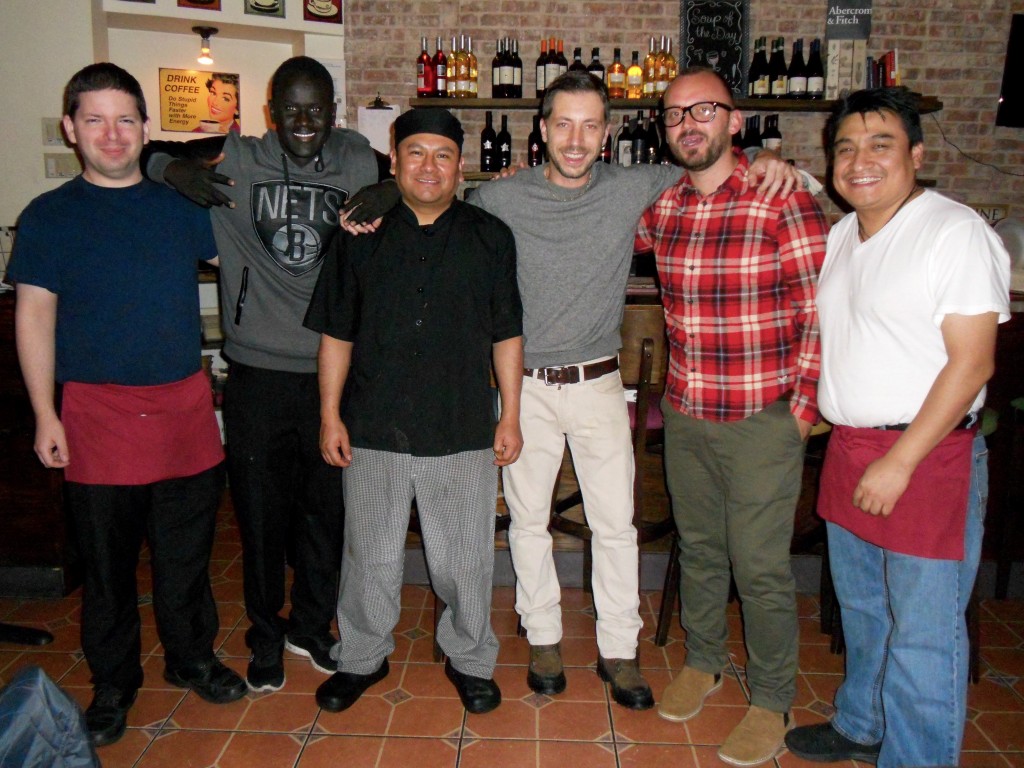 eat whatever these guys tell you to eat (drunk goofball not pictured)