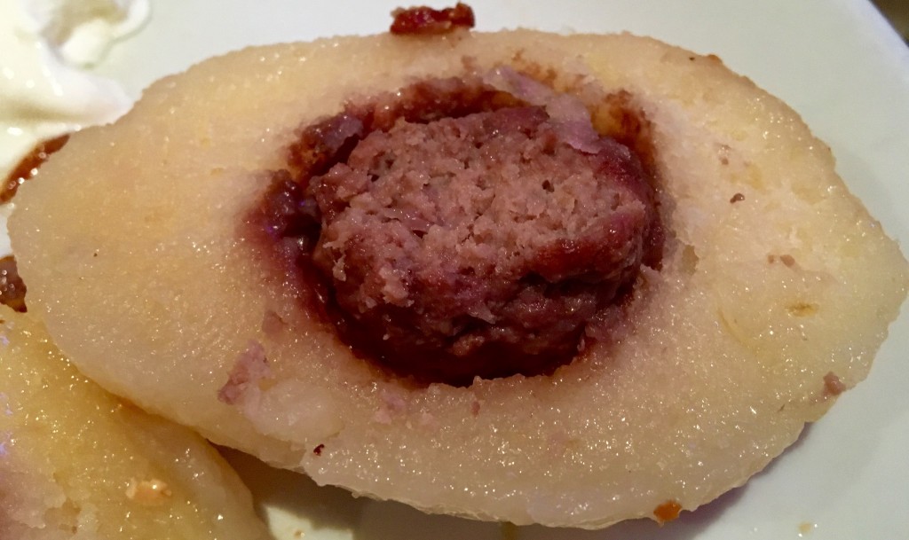 but you probably do need to eat Lithuanian food (bacon not pictured)