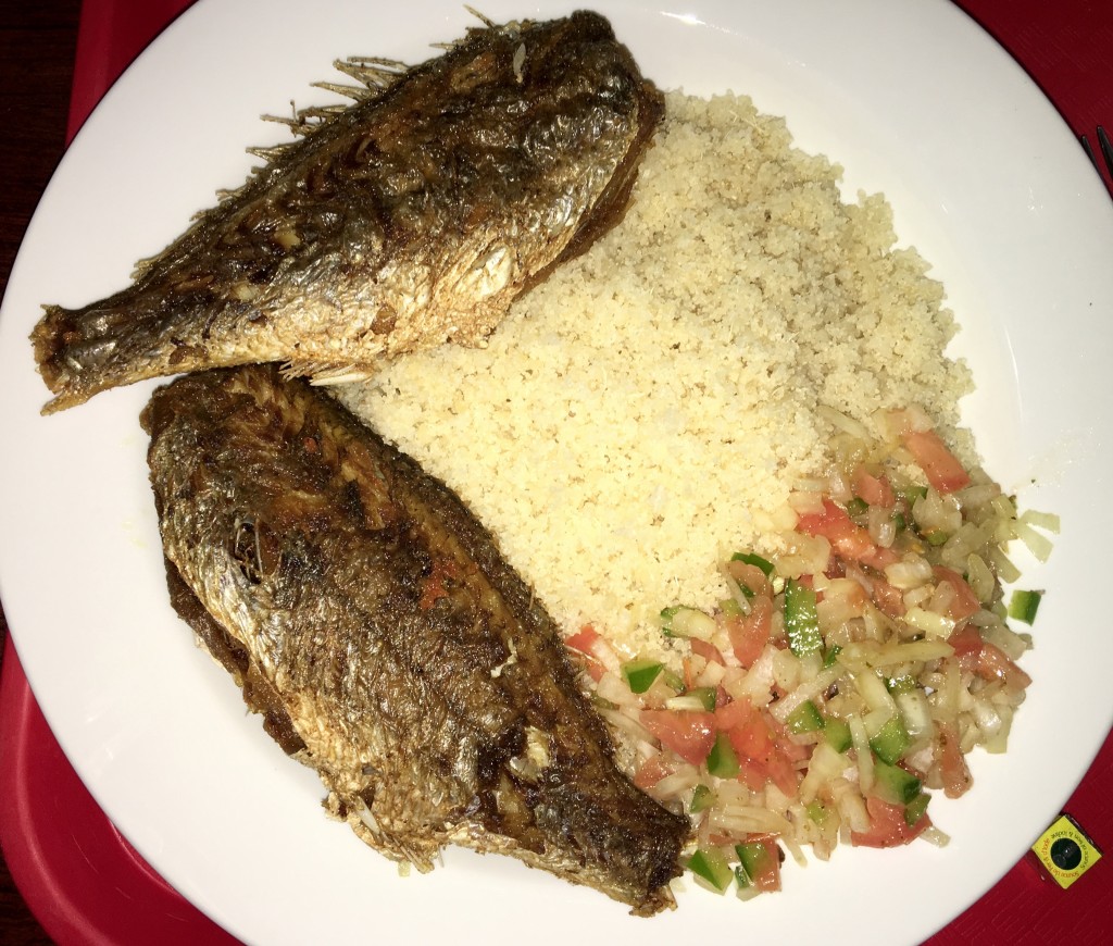 but at least I got some acheke and fried fish out of the deal...